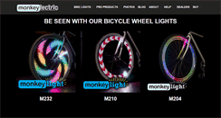 Desktop Screenshot of monkeylectric.com